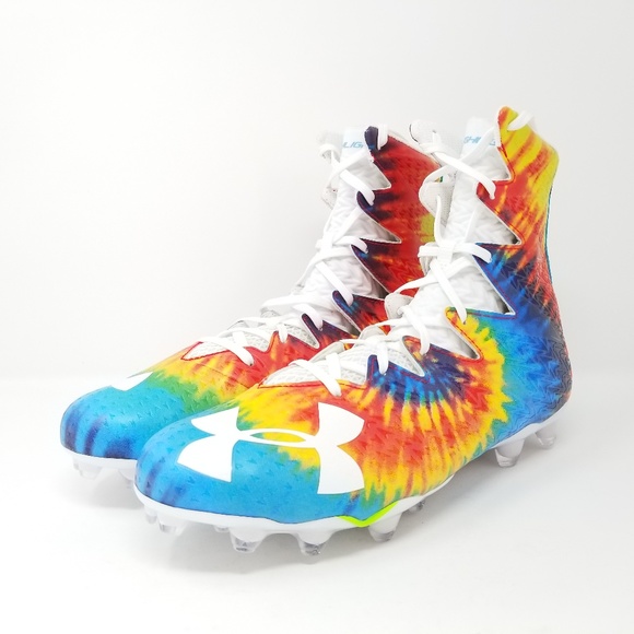 under armour tie dye cleats